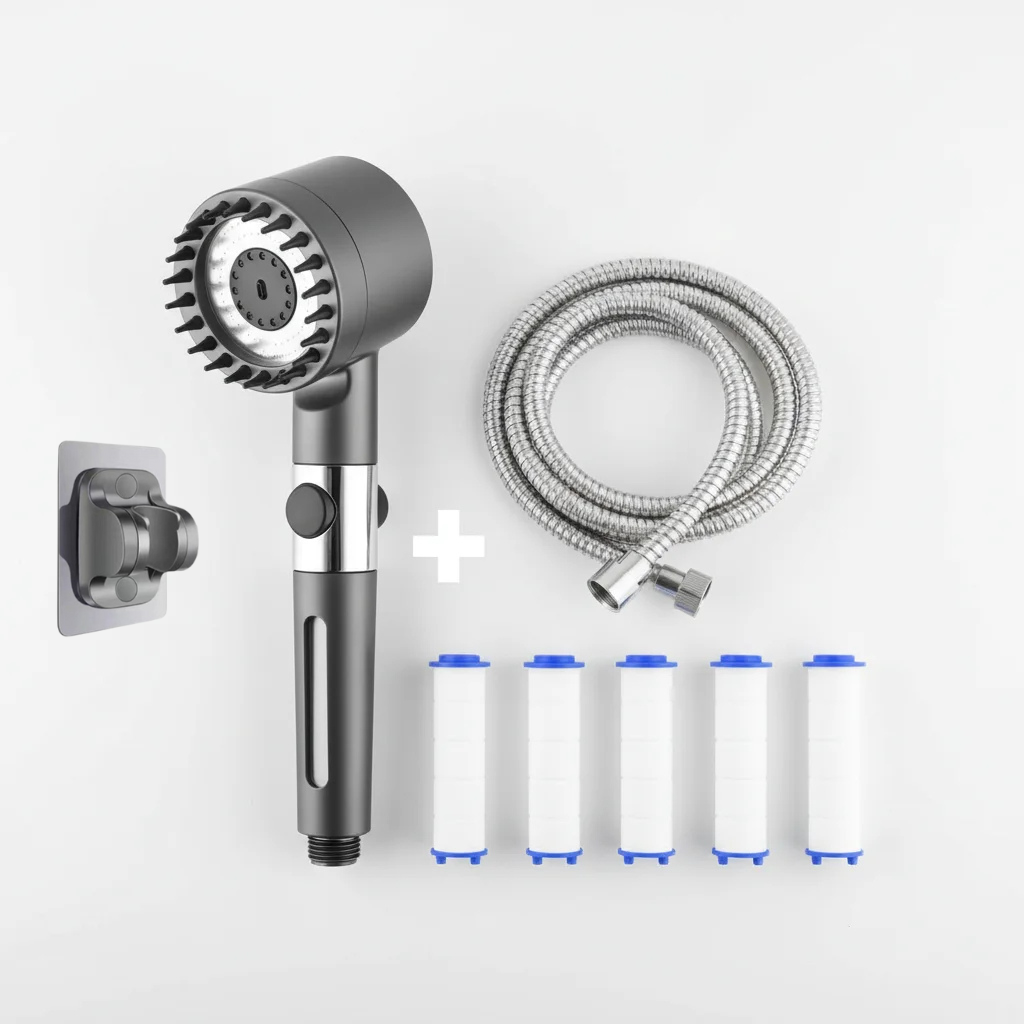 POMMEAU DE DOUCHE FILTRANT HYDRO-PURE Bilyao